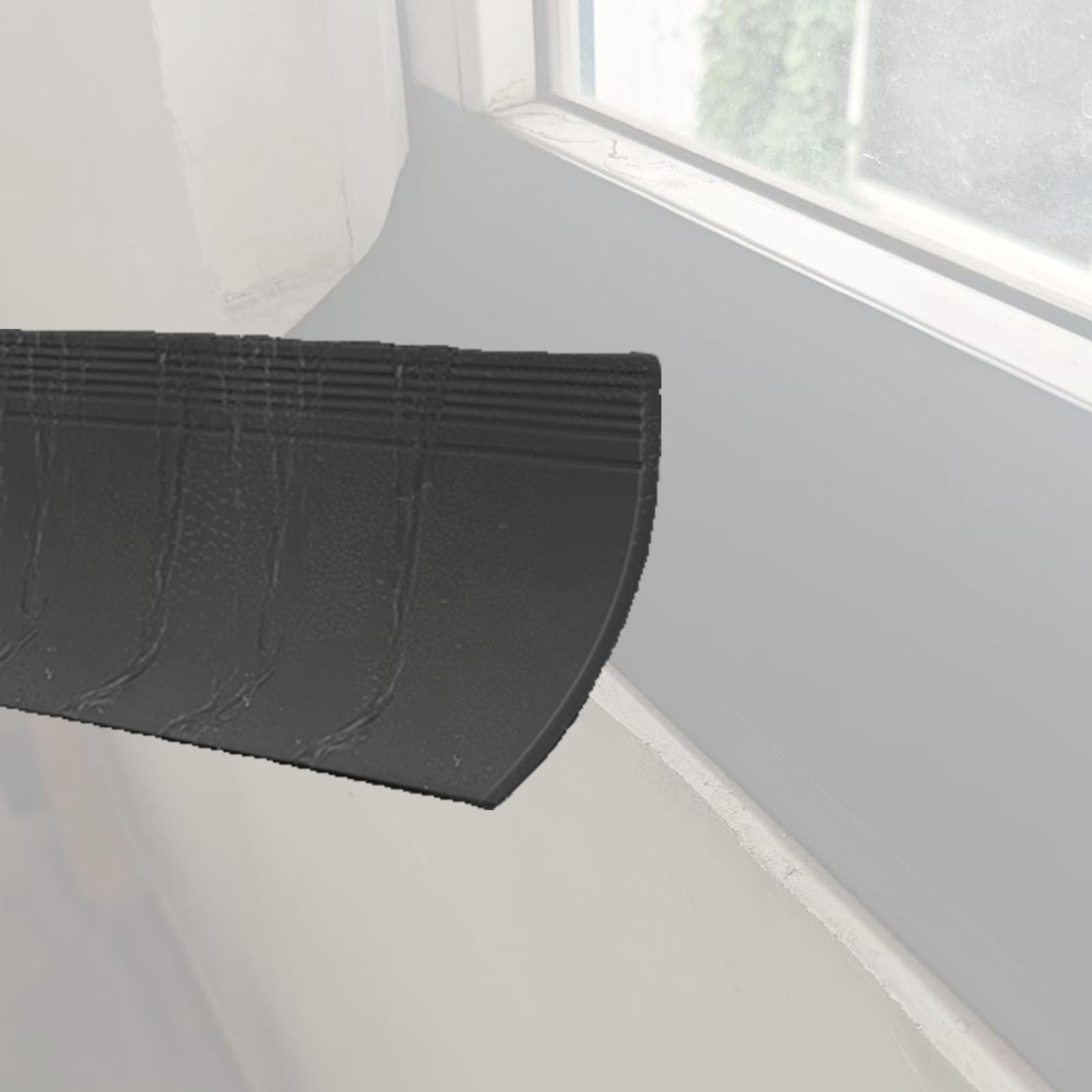 Joint d'étanchéité pour fenêtre noir contre l'humidité des portes