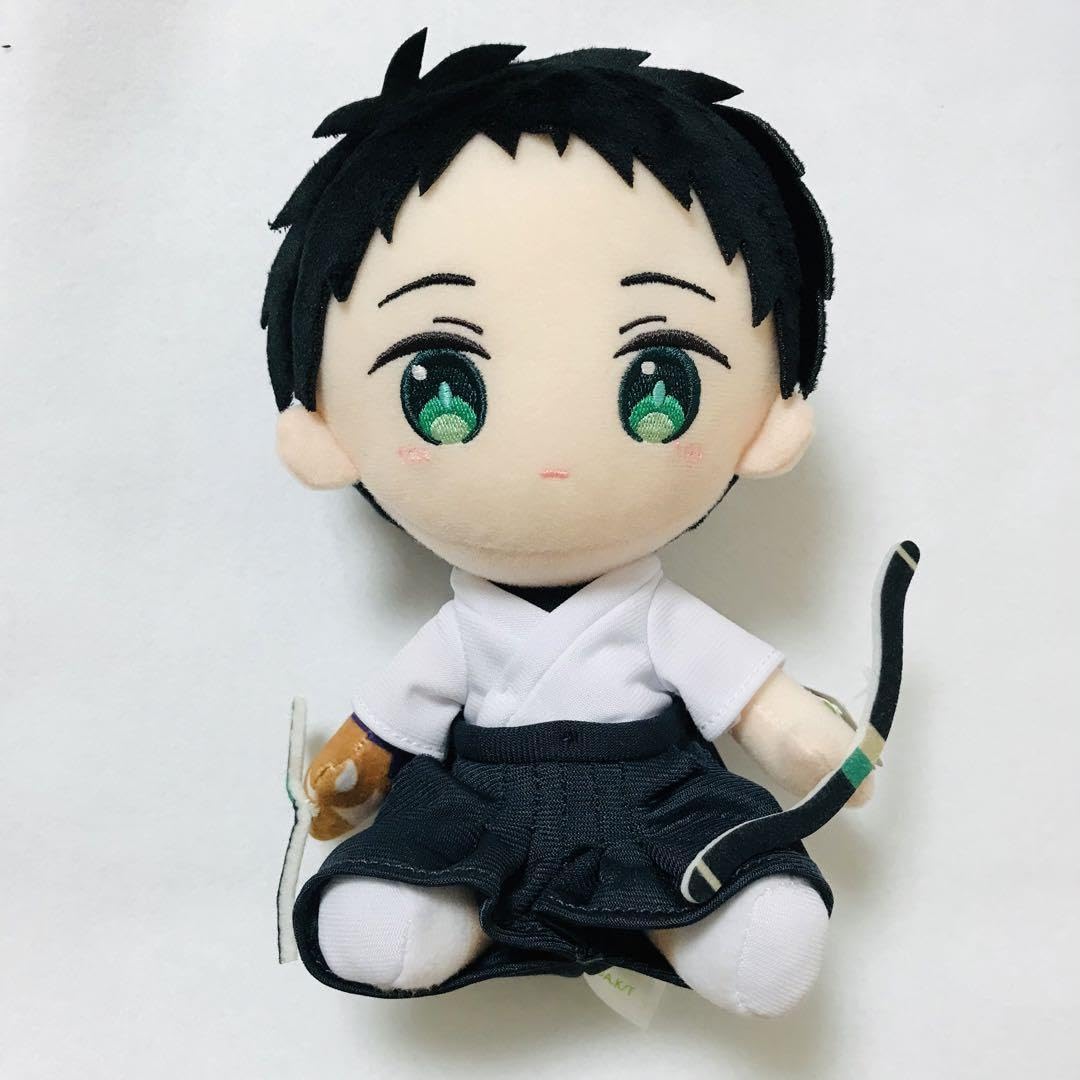 ツルネ　ぬいぐるみ　風舞高校弓道部　やわらかマスコット　鳴宮湊 Amazon.co.jp: ツルネ 風舞高校弓道部 オリジナルぬいぐるみ 鳴