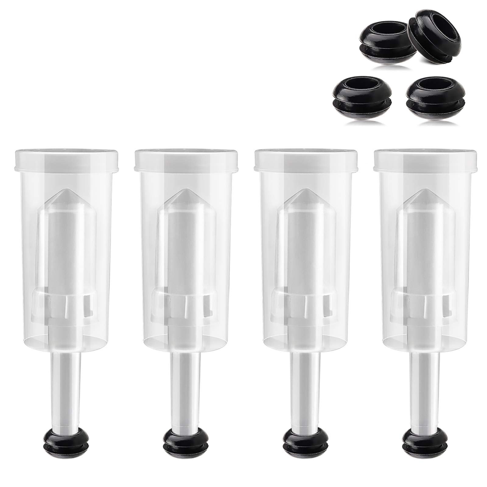 Buy 3Piece Air Locks,3 Piece Airlock With Silicone Grommet,PP Plastic