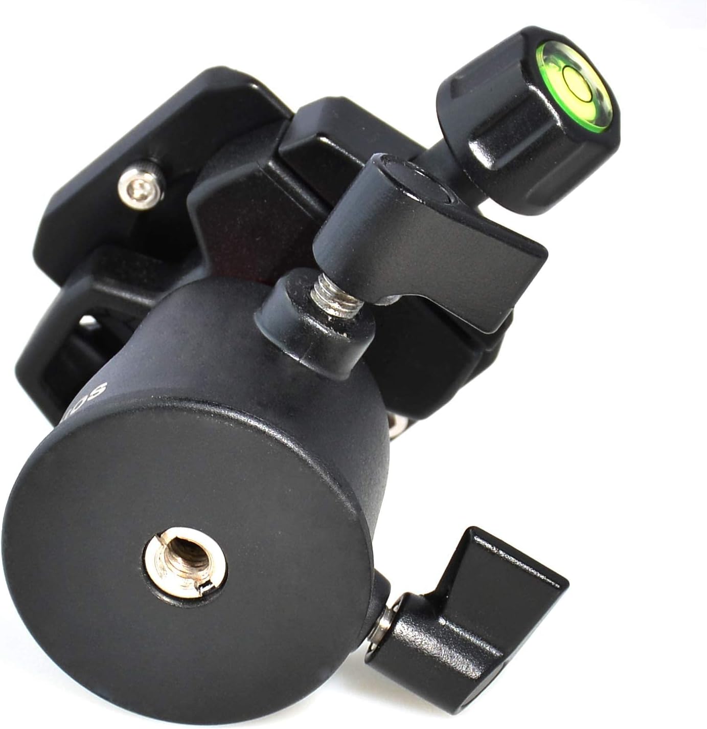 Tripod Ball Head, Ruittos Ballhead 360 Degree Rotating Panoramic Ballhead with 1/4 inch Quick Shoe Plate and Bubble Level for DSLR Camera Camcorder Tripod Monopod Slider, Load 11lbs