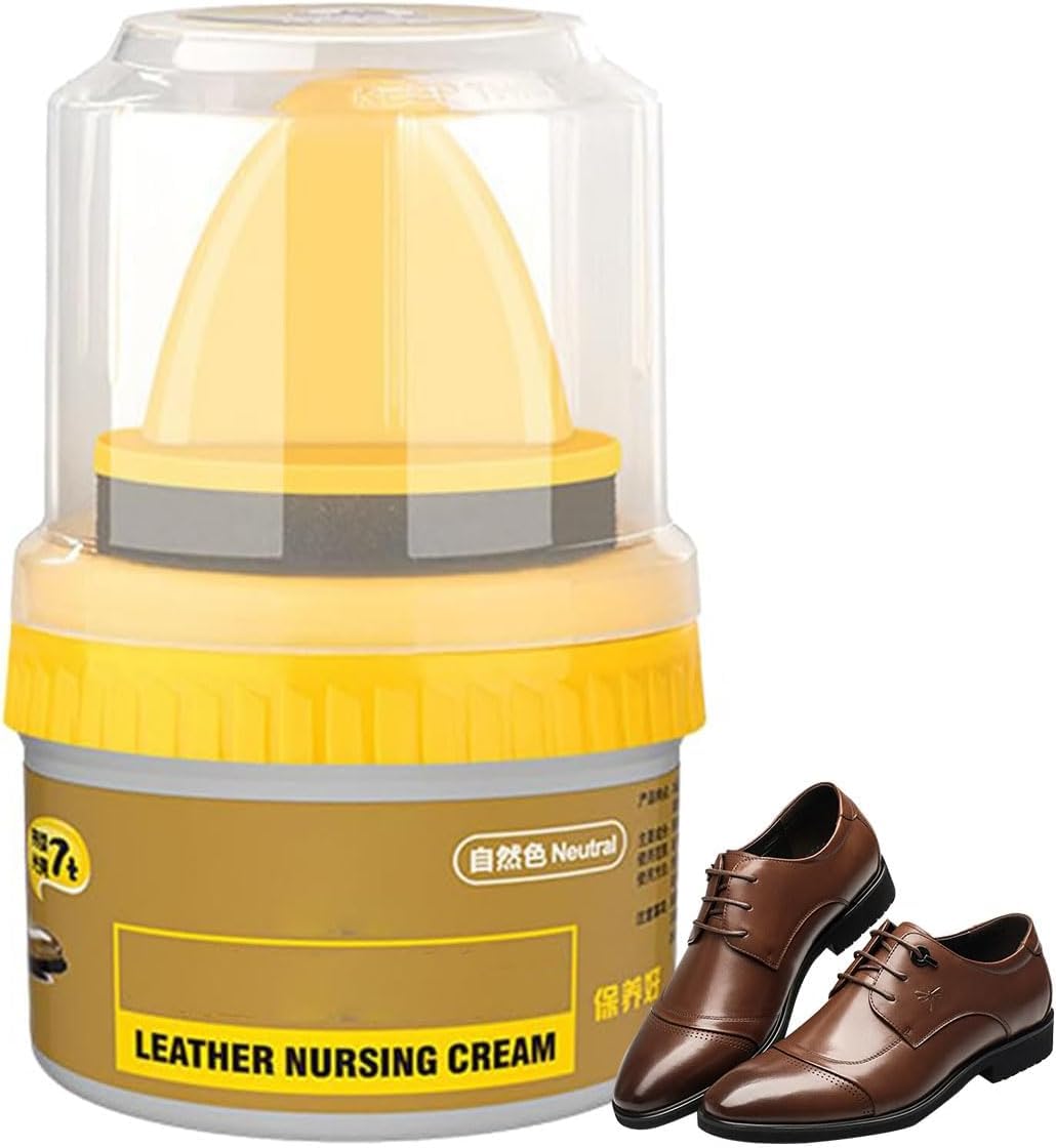 ABSTRACT Leather Repair Cream Liquid Shoe Polish, Shoe Care Shoe Cream with Sponge Applicator, Leather Shoe Beauty Cream, Best for All Kind of Leather Surfaces (natrual) (B0CV83H56K) Amazon Price History, Amazon Price Tracker