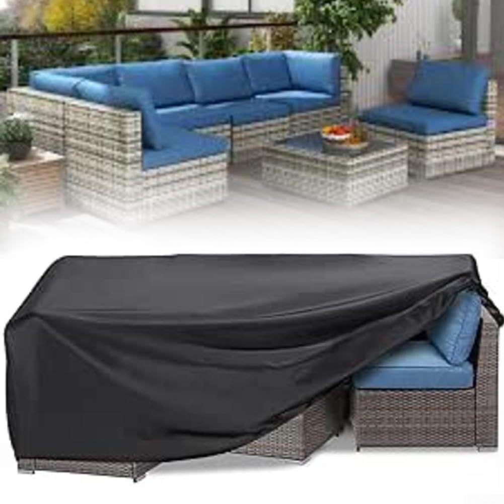 Gartenmöbel Abdeckung 210D Wasserdicht Rechteckig(240x140x90cm)