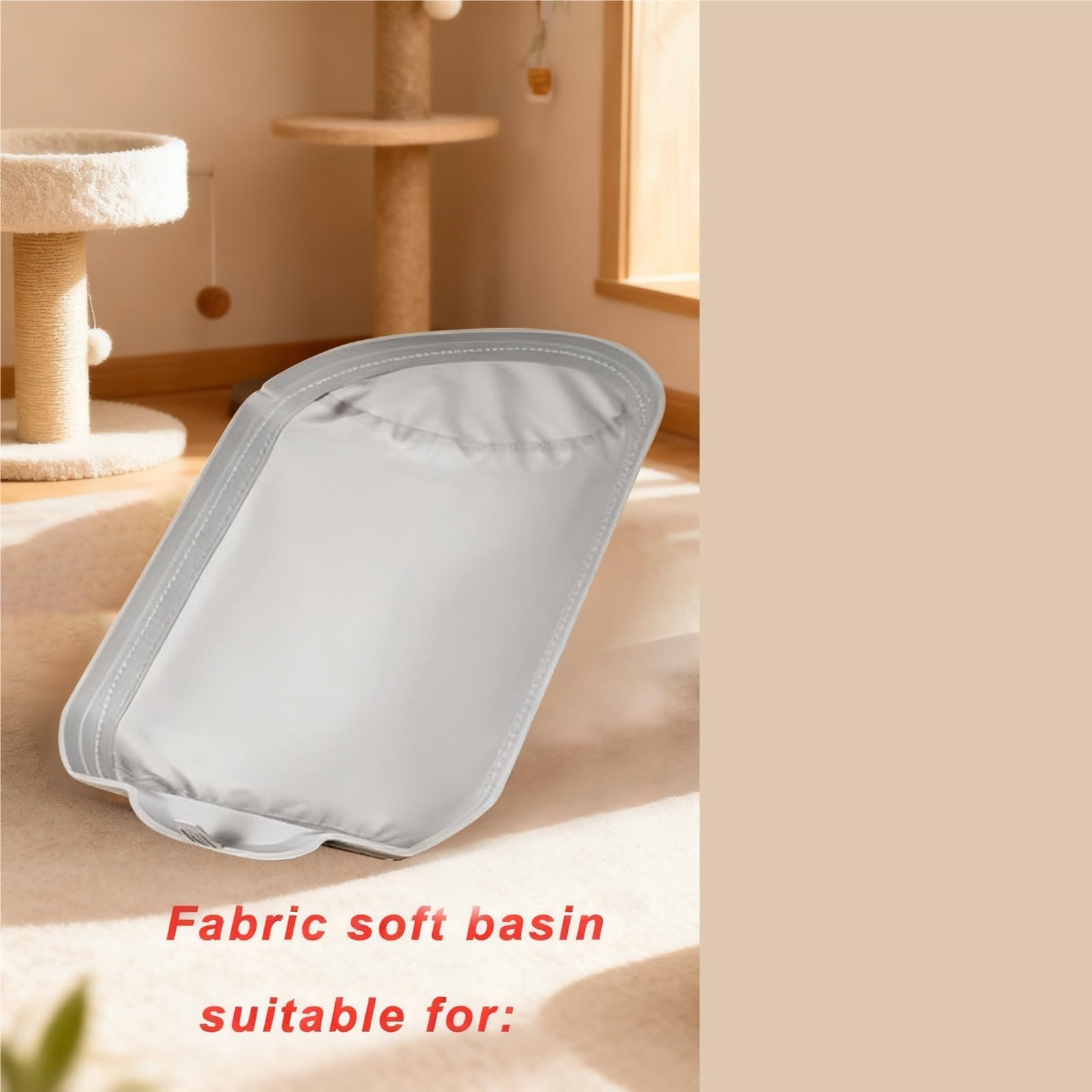 Waschbare Katzenstreumatte für selbstreinigende Katzentoilette