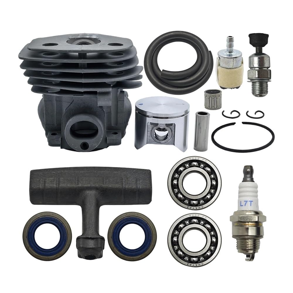 47mm Cylinder Piston Oil Seal Kit for HUSQVAR 357XP 357 XP 359 EPA Chainsaw 537157302 537248502 Replacement Part
