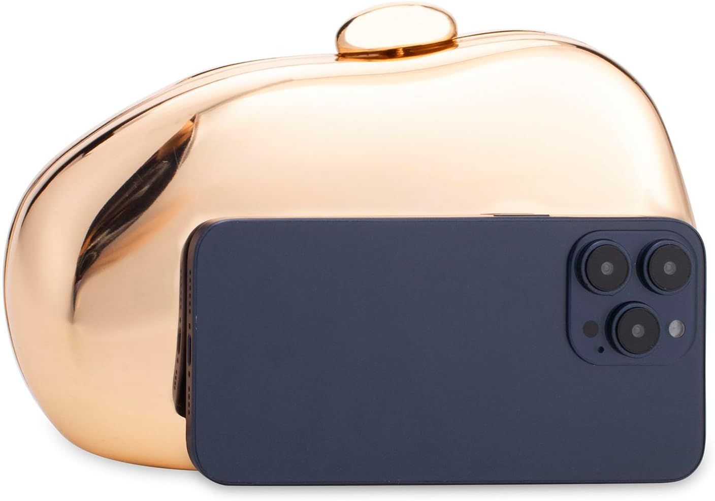 Gets Acrylic Clutch Purses for Women Gold Metallic Purse Silver Unique Handbag for Wedding Party Prom - Image 5