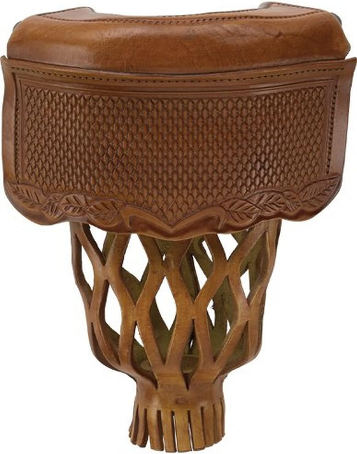 Action Shield Leather Pocket for Pool Table (Set of 6), Tan