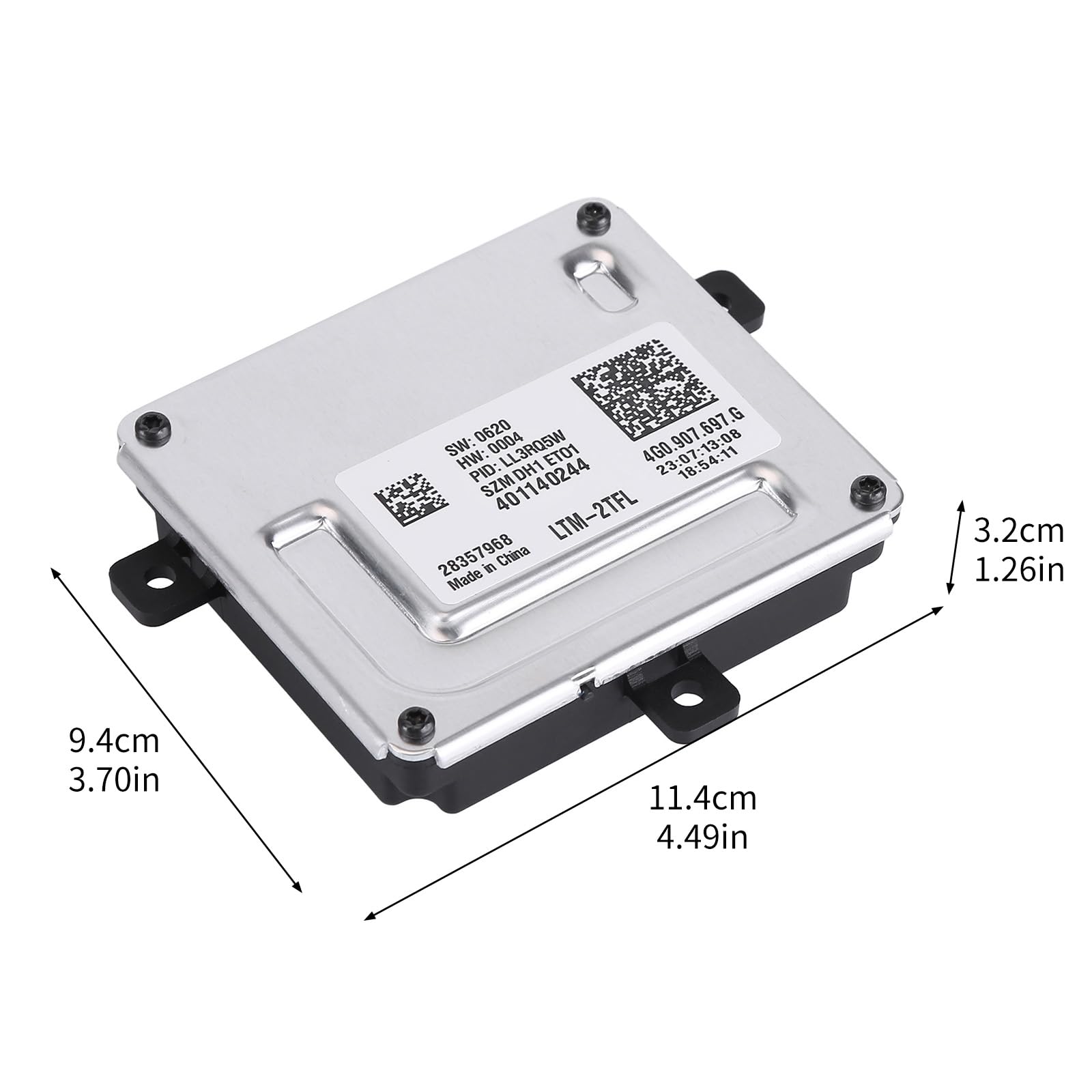 Zcargel Car Daytime Running Light Ballast Compatible For VW SEAT Alhambra/Amarok/Golf/Touran Daytime Running Light Module DRL Control Ballast Replace 4G0907397A 4G0907697A 4G0907397G 4G0907697G