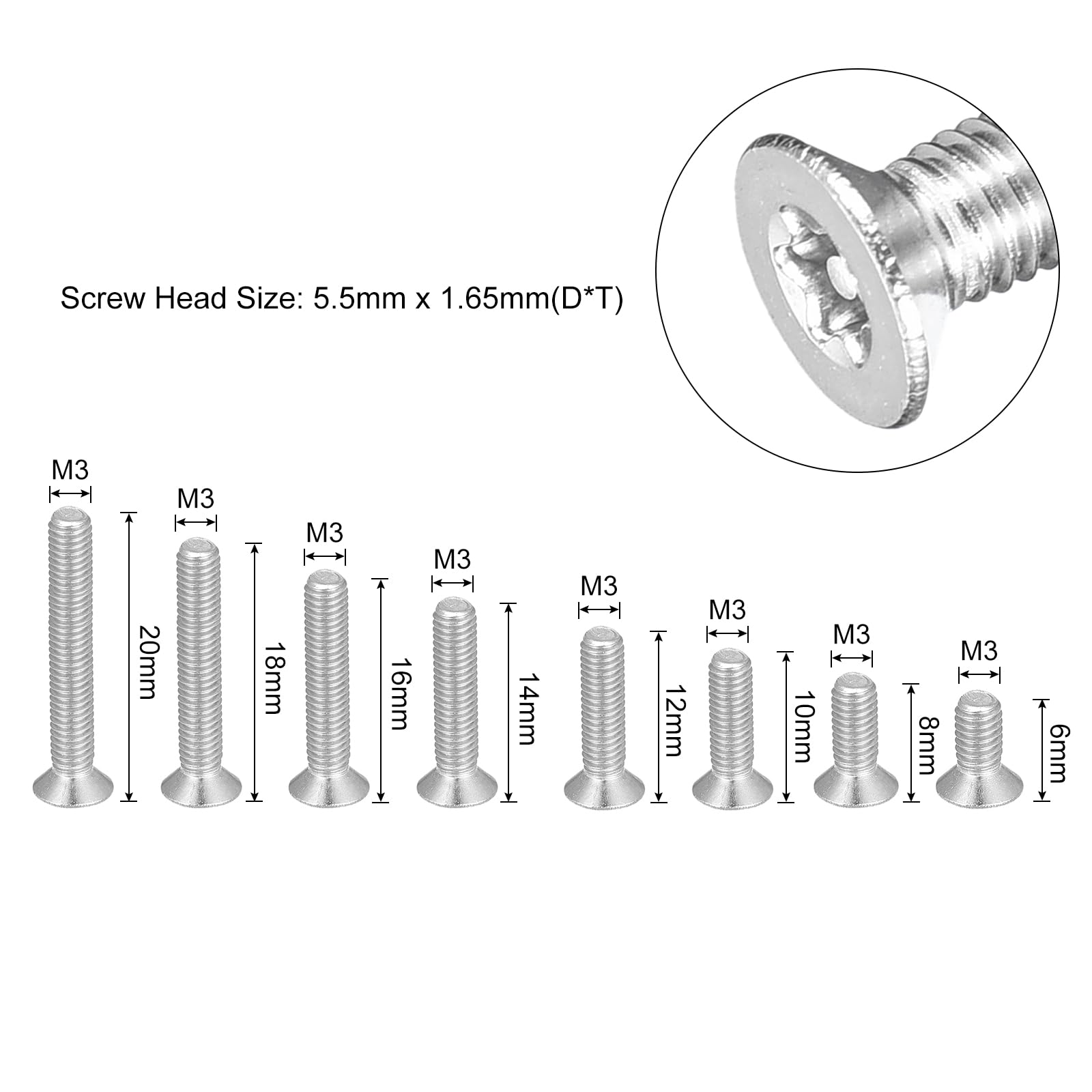 Ve Di Sicurezza Torx Con Testa A Bottone In Acciaio - Foto 5