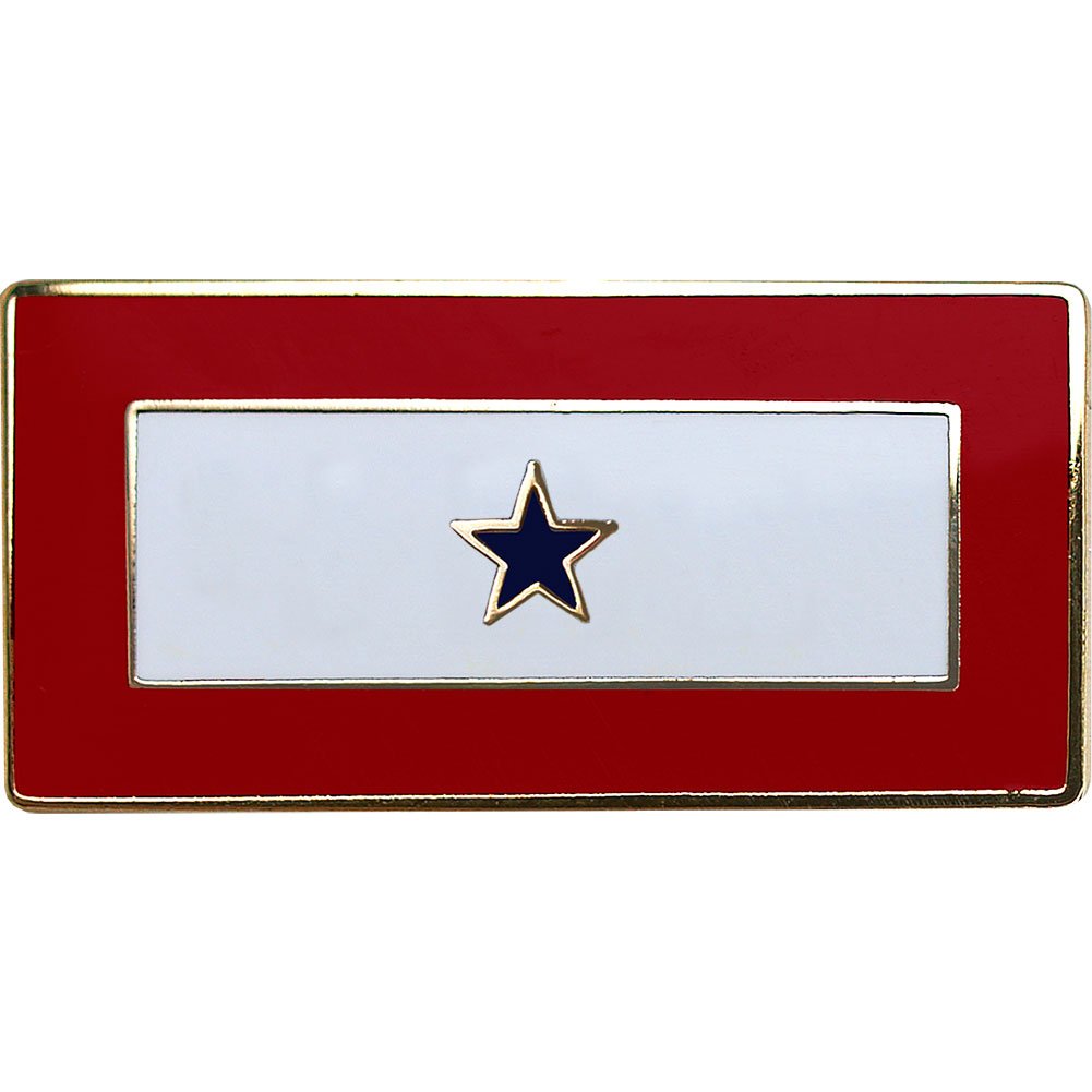 Blue Star Service 7/8" Lapel Pin