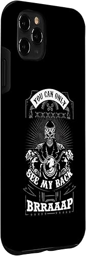Miniatura 6 de iPhone XS Max You Can Only See My Back Braaap Outfit Motorcycle Biking Case