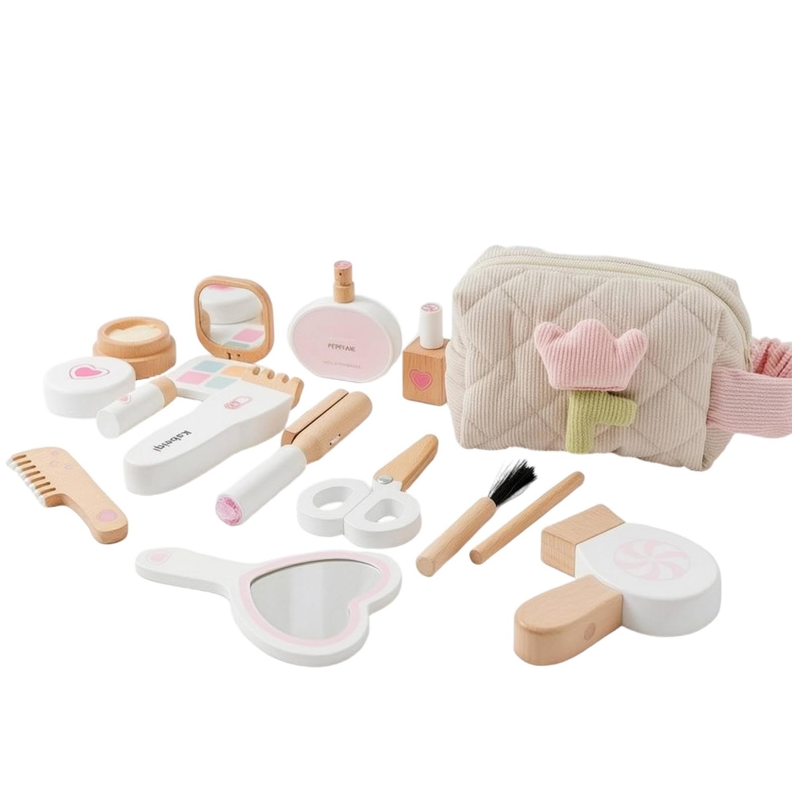 Trucchi Finti per Bambini Colorato , 25 8 17cm , 丹麦皇家化妆包 | Da Gioco, Set Bellezza Giocattolo, per Cameretta, Scuola Dell'infanzia, Bambine