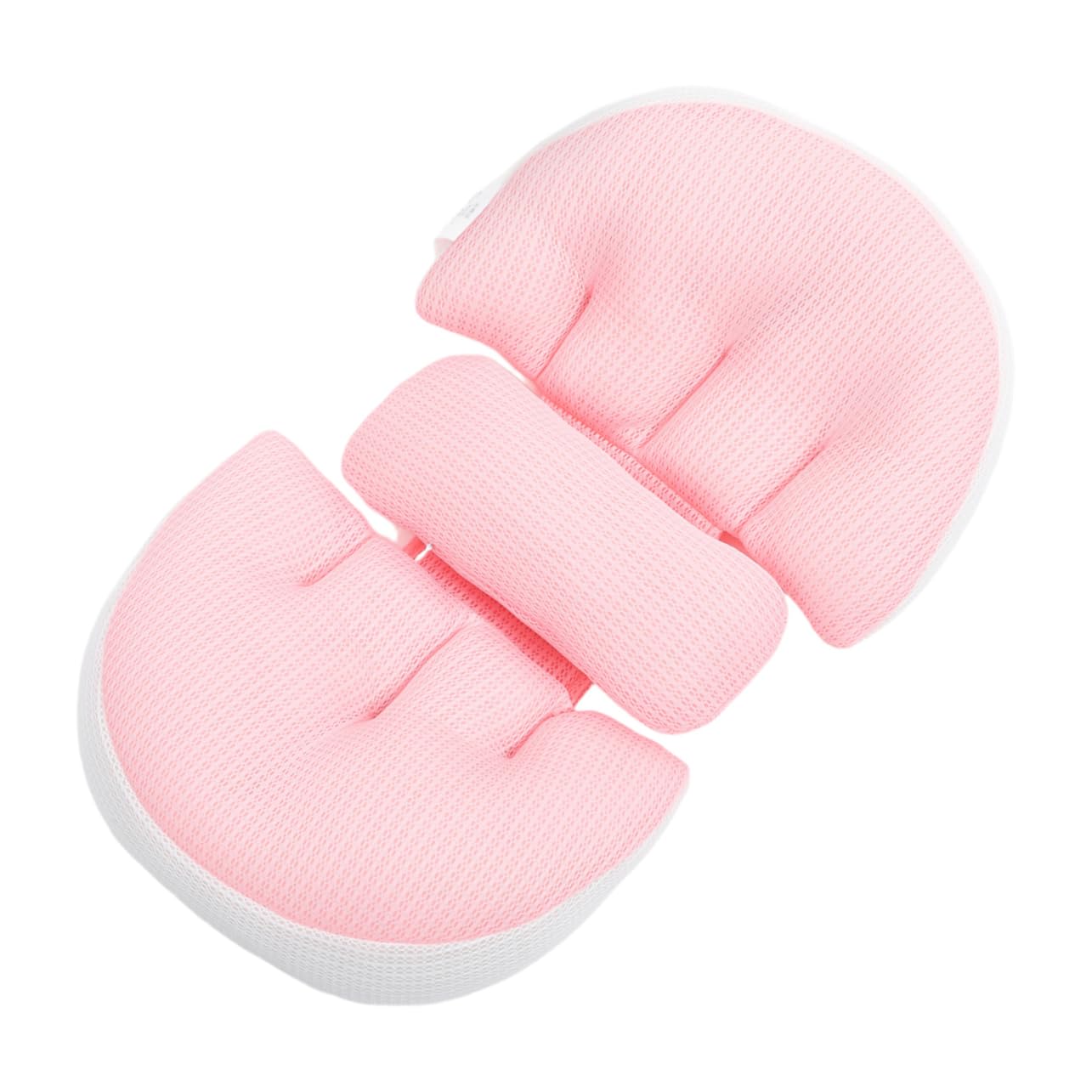 Toyvian Almohada de Embarazo para Dormir de Lado, 2 Sets Rosa
