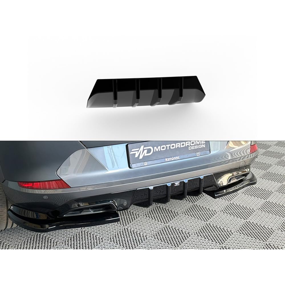 Jupe arrière (Diffuseur) compatible avec Cupra Formentor Mk1 2020-2024, Noir