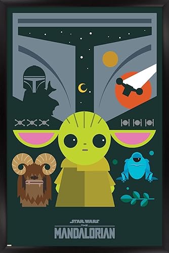 Miniatura 5 de Trends International 24X36 Star Wars The Mandalorian - Geo Pop Group Wall Poster