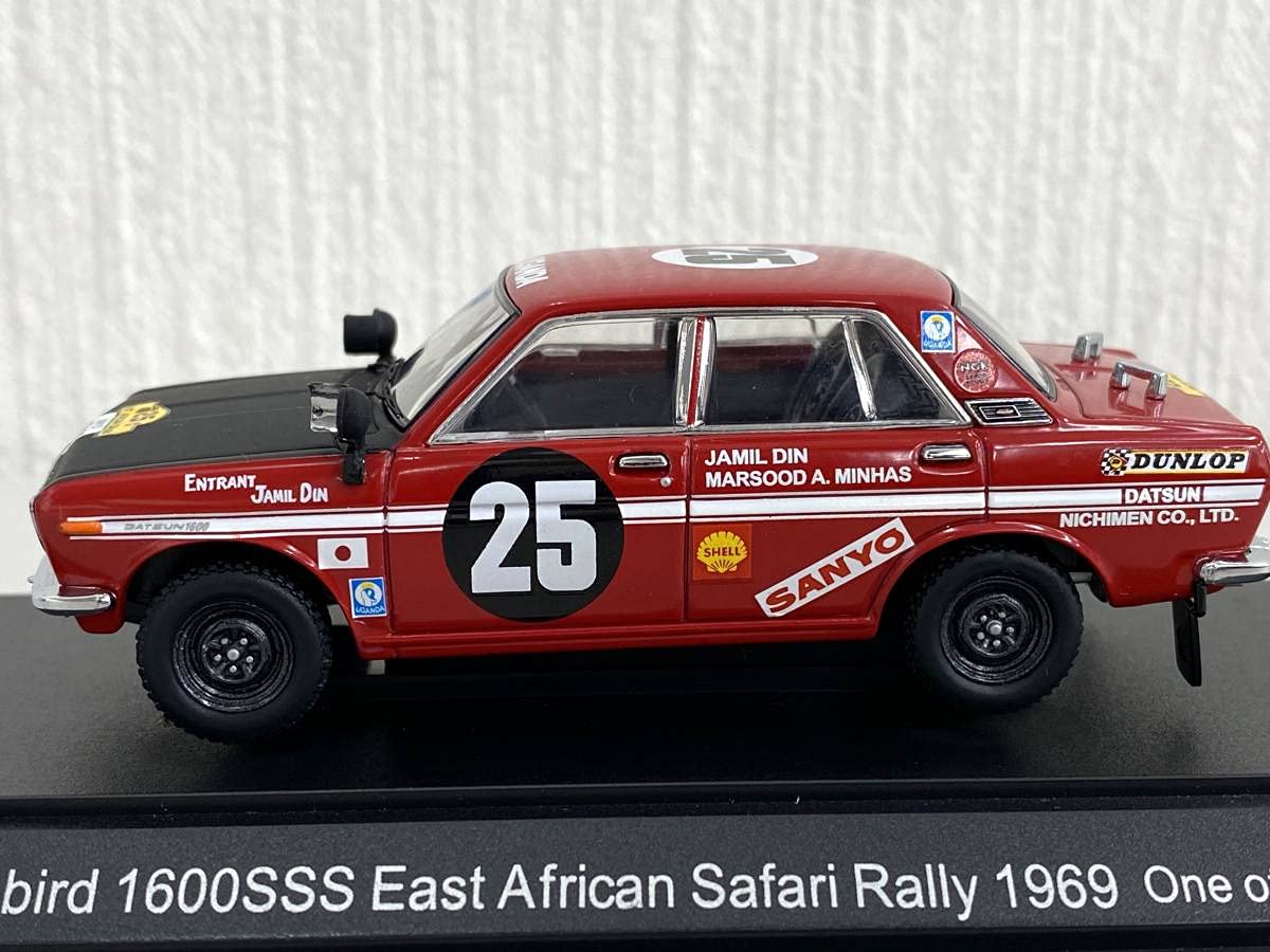 Amazon | ＜ 絶版 ＞ EBBRO エブロ 1/43 NISSAN BLUEBIRD 1600SSS 1969