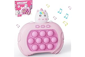 Unicorn Fast Speed Pushing Pop Game! No Pop Its, But Lights & Sounds!