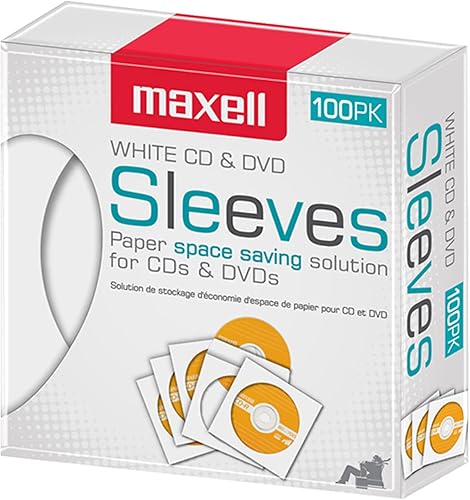 Miniatura 2 de Maxell Fundas de almacenamiento de CDDVD