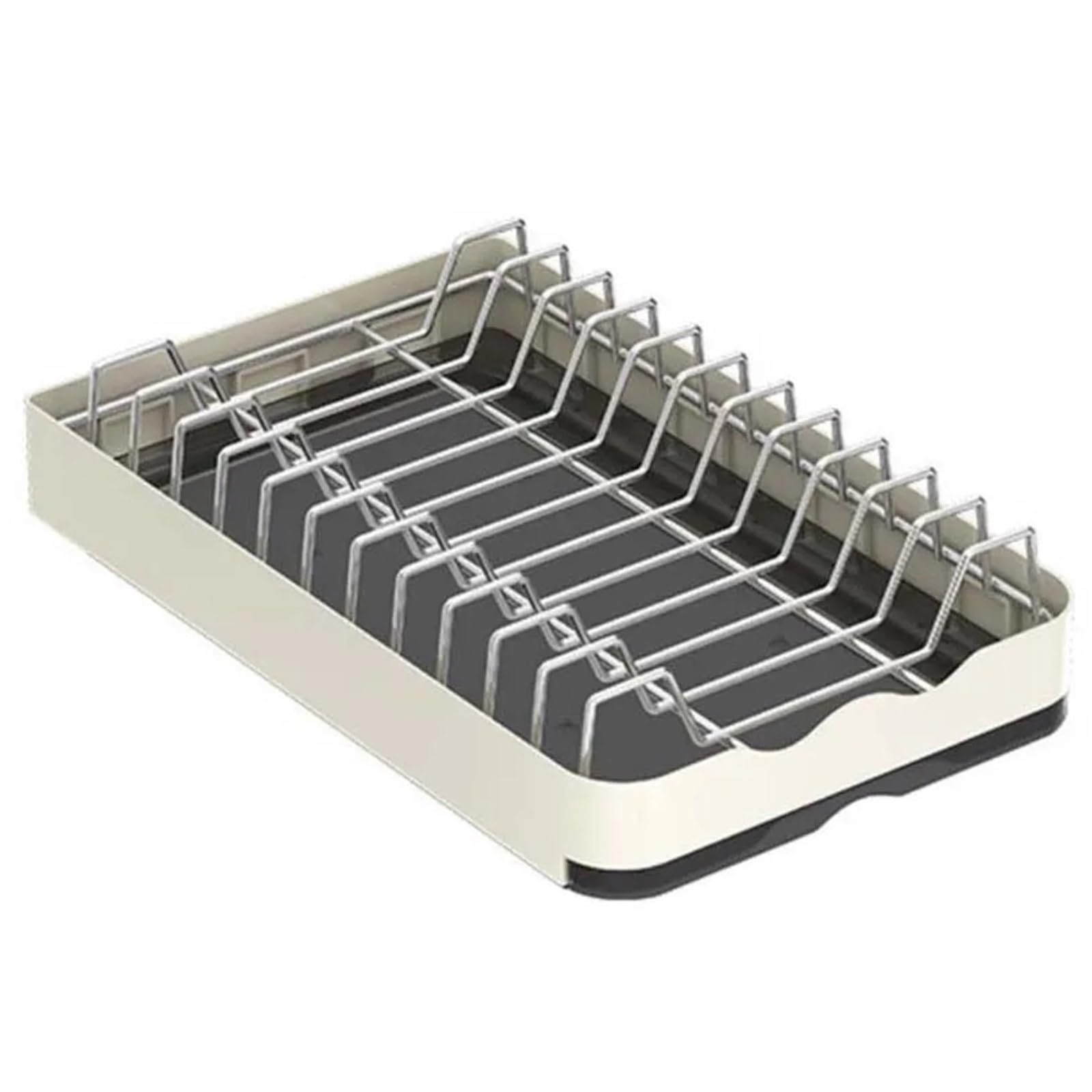 Automatische Entleerung, Küchenaufbewahrung, verstellbares Design, kompakte Aufbewahrungsentwässerung, automatische, Geschirrständer FüR Deckel