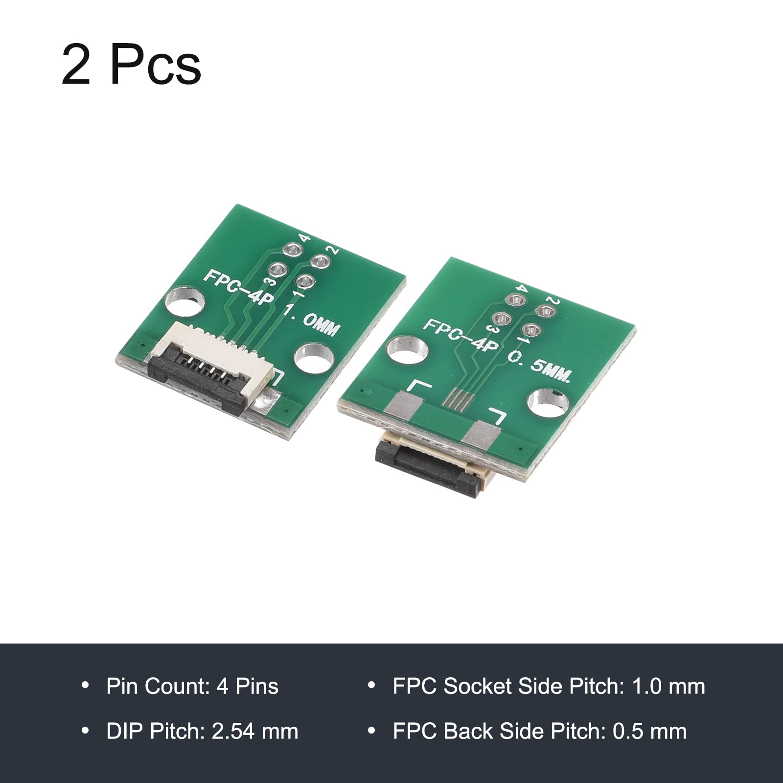 Cavo Flessibile Piatto Cavo FFC FPC 50 Pin 0.5mm - Cavo Piatto Flessibile Per Stampante 3D, LCD, DVD, 200mm (Tipo A) - Confezione Da 5 Connettore Elettronico - Foto 9