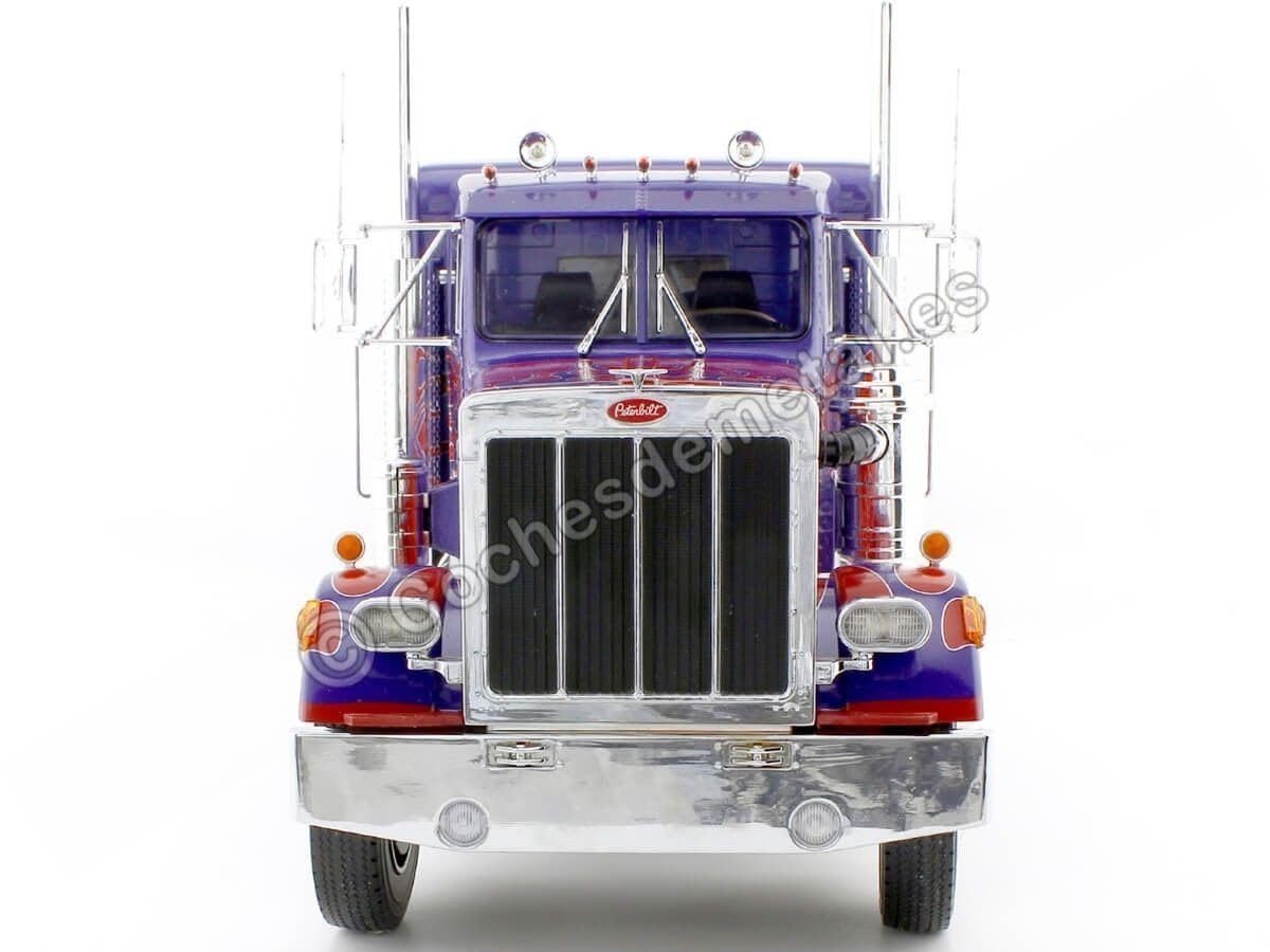 ROAD KINGS/ピータービルド359/1967/Bluellic＆red/1/18スケール/RK180083 Road Kings Peterbilt 359 1967 Blue/ Red 1/18 - YouTube