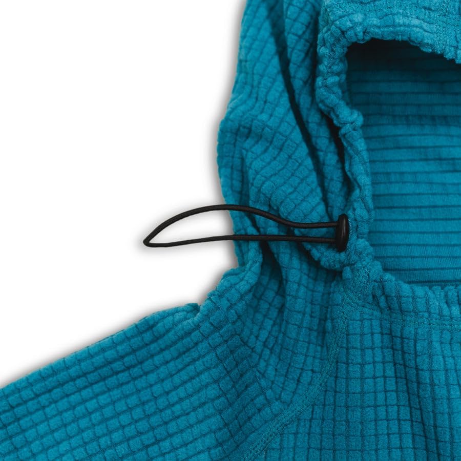 Squak Classic Men’s Microgrid Fleece Hoodie – Lightweight, Breathable Mid-Layer for Hiking, Skiing & Everyday Adventure - Image 3