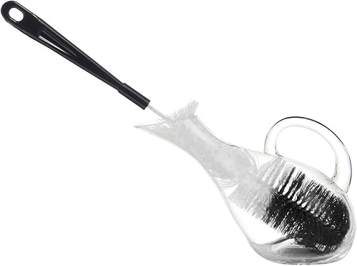 Miniatura 10 de ALINK Paquete de 3 cepillos largos de limpieza para botellas de cuello estrecho para cervezavinofrascotermopozo deportivo, limpiador de botellas de