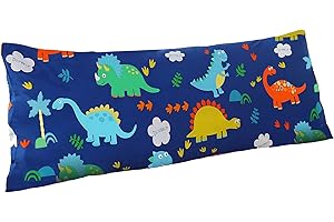 Cloele Microfiber Long Dinosaur Pillow Cover
