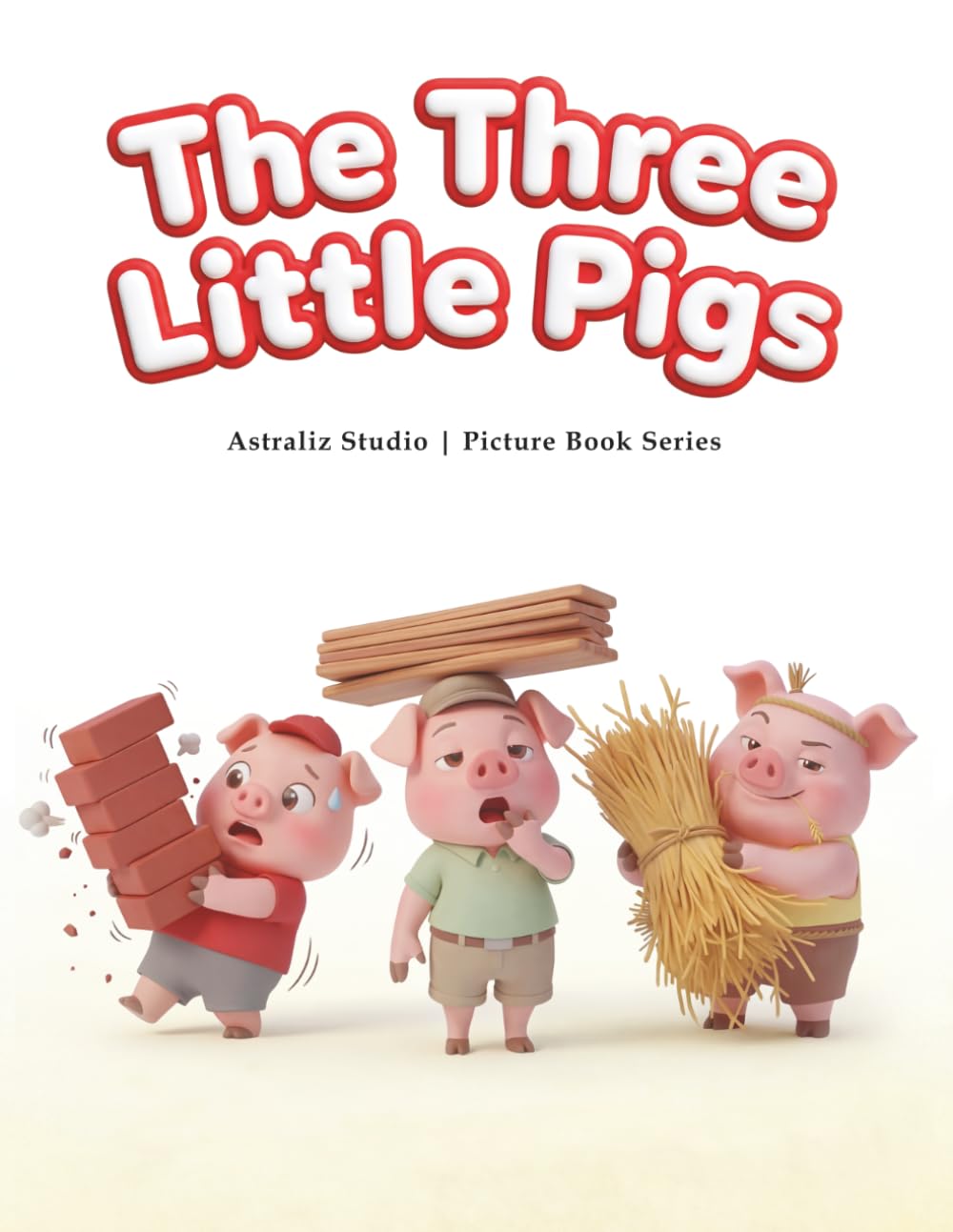 The Three Little Pigs: A Gentle World Folktale Read-Aloud for Ages 3–5 (Read with Astraliz: World Folktales Picture Books)