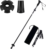 TBAGKIT Ultralight 7075 Aluminum Collapsible Trekking Pole - Foldable Hiking Stick for Men, Women, Seniors with Tungsten Tip