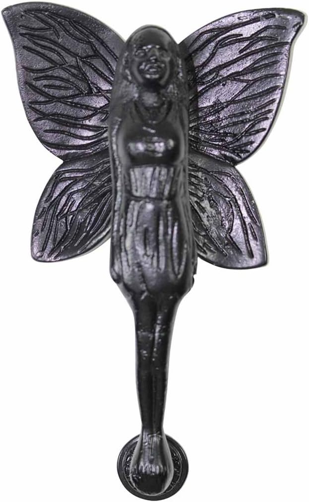 Cast Iron Door Knockers Black Door Knockers for Front Door 7 Inch X 4 Inch