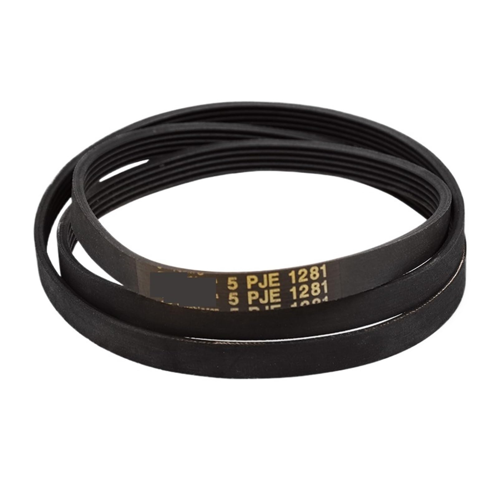 Fkymx 1Pcs Drum Washing Machine Belt Replacement,Compatible For Siemens，Compatible For Bosch，5Pje1255/1281/1189/1246/1252 Accessories(1Pcs)