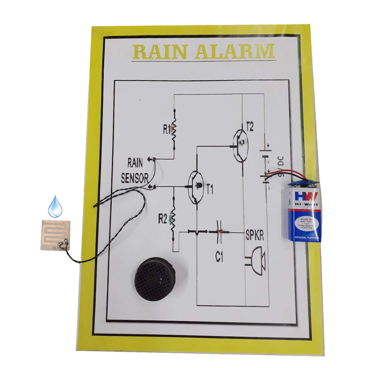 MELODY"S HOBBY CENTRE Rain Alarm Physics Science Project.,Multi color (B07L5N3CFP) Amazon Price History, Amazon Price Tracker