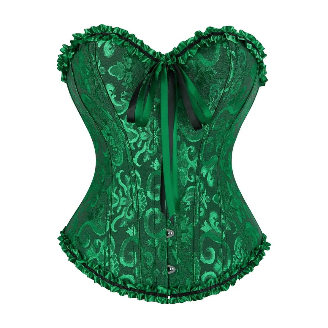 frawirshau Women's Overbust Costume Corset Renaissance Victorian