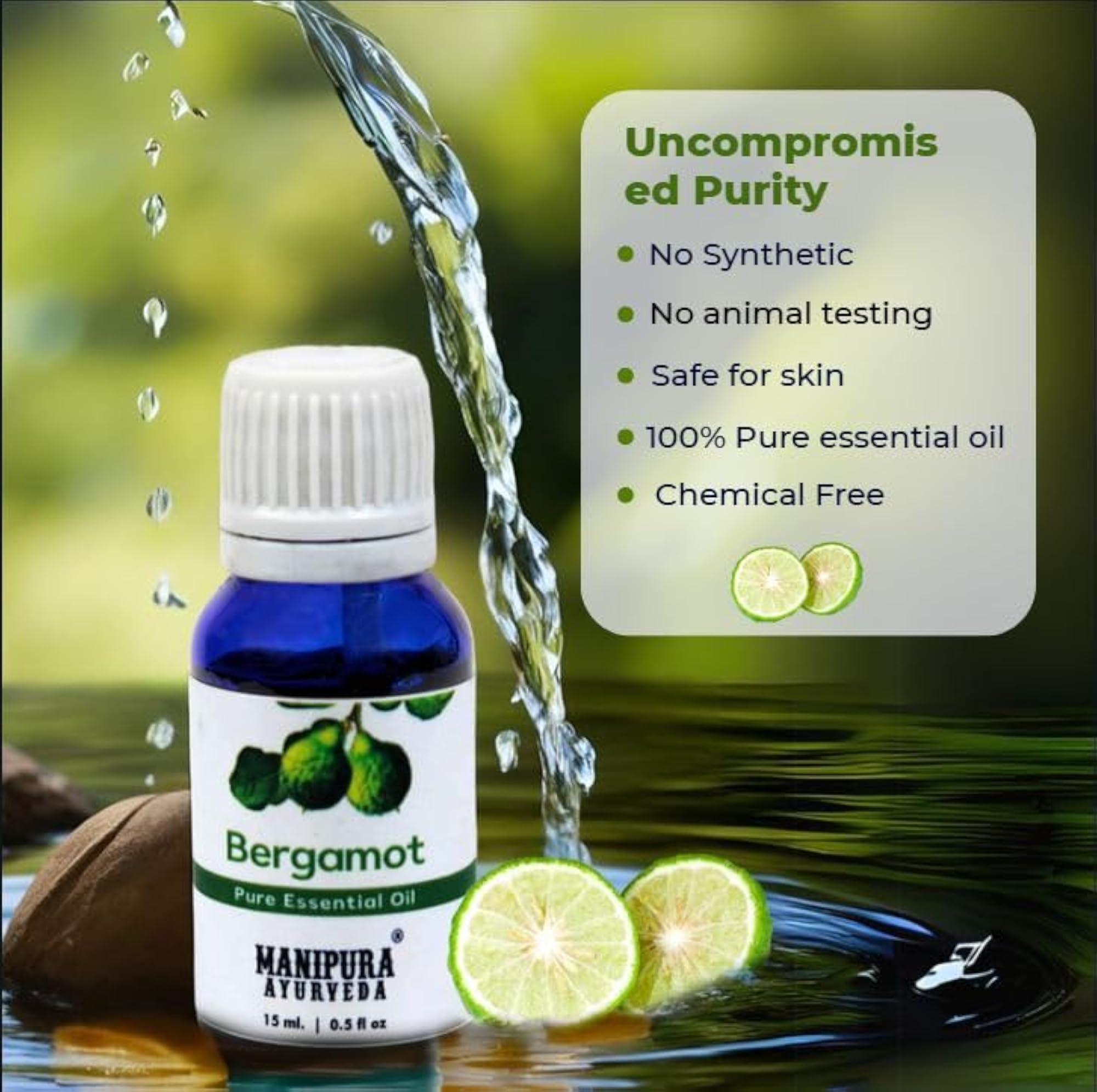 Begramot & Oudh Oil Diffuser Combo Pack, 15 ml Each