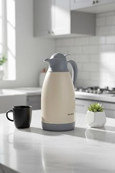 Bernardo Grandio  elik Termos Krem 2 Litre