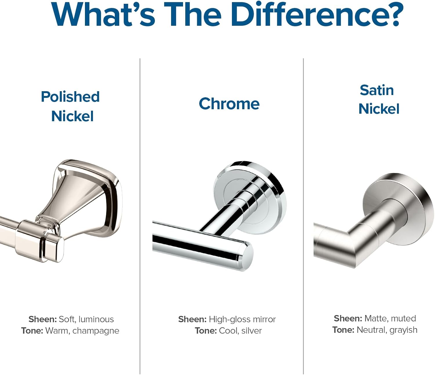 Gatco 4122 Tavern Towel Ring, Polished Nickel, 6.5" - Image 3