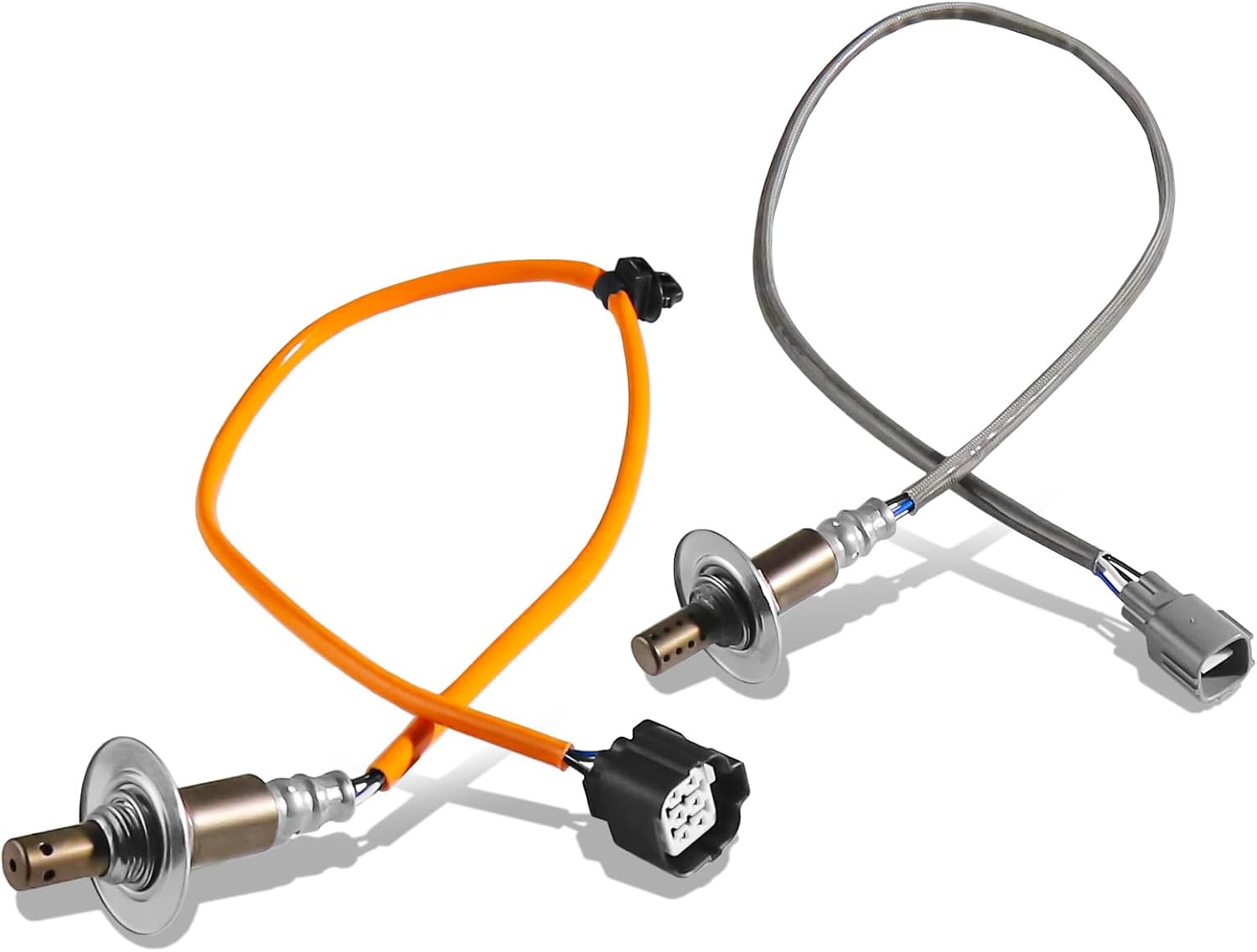 2Pcs Oxygen Sensor Upstream and Downstream 234-5135 234-4488 O2 Sensor Compatible with Mini Cooper DOHC 2007-2010 & for Mini Cooper SOHC 2009-2010 1.6L