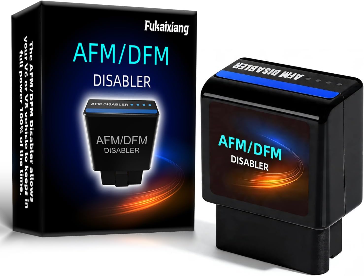 2026 Upgraded AFM Disabler, Plug and Play AFM/DFM DOD Delete, No ECU Modification, Compatible with Chevy Silverado GMC Sierra Yukon Cadillac Escalade, Fits V6 V8 4.3L 5.3L 6.0L 6.2L Engines