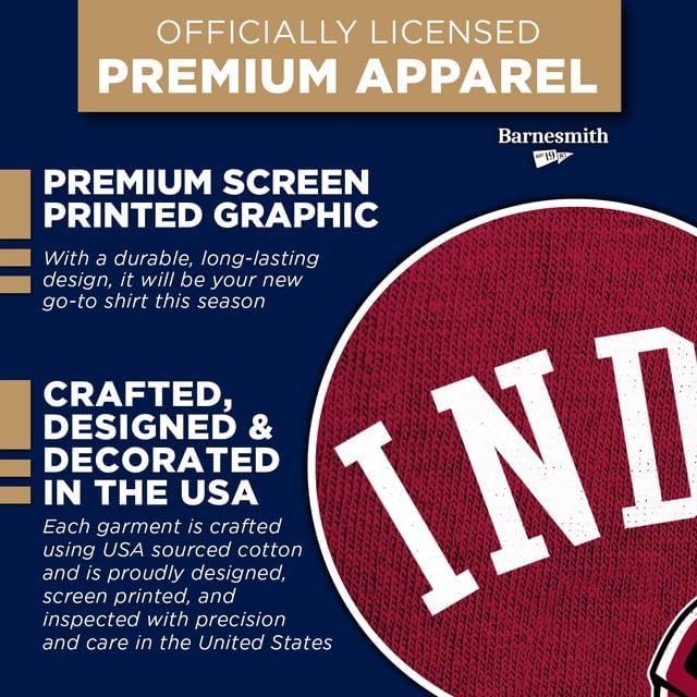 Barnesmith College Football Short-Sleeve T-Shirt, Unisex All Cotton, Helmet Logo - Image 4