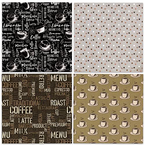 Scrapbook Paper, 24 Sheets Craft Scrapbooking Paper Pad 6X6 Single-Side Printing Junk Journal Cardstock Paper Supplies For Card Making Decorative Background Art Album #TOP4