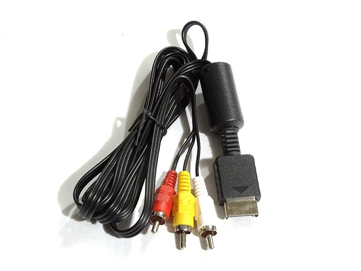 V4® Av Cable for Ps2 AND PS3 For Sony Playstation 2 and Playstation 3 gaming console (Multicolor)