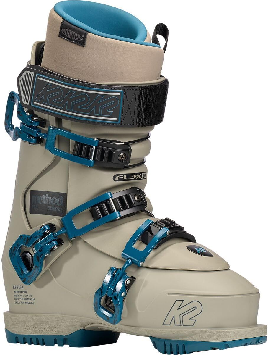 K2 Method Pro Ski Boots 2026 Grey/Blue 26.5