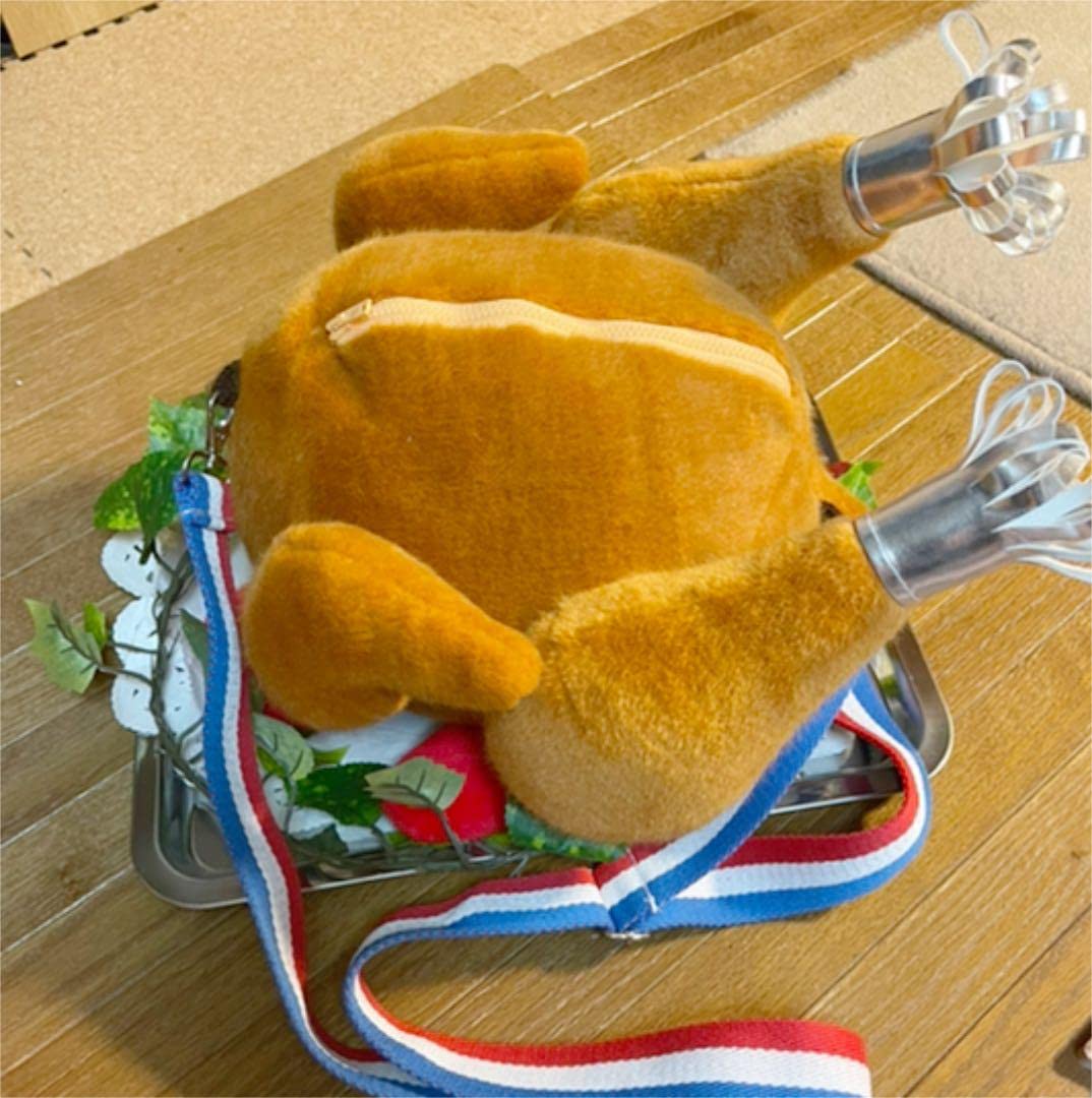Amazon.co.jp: 小峰玩具の七面鳥の丸焼きショルダーバッグ 限定20個