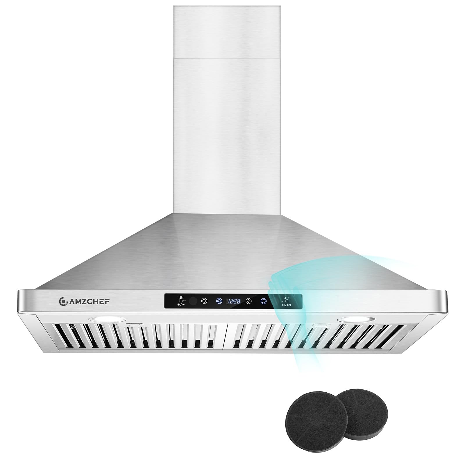 AMZCHEF Wall Mount Range Hood 30 Inch