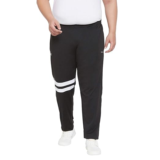Plus Size Men's Regular Fit Trackpants