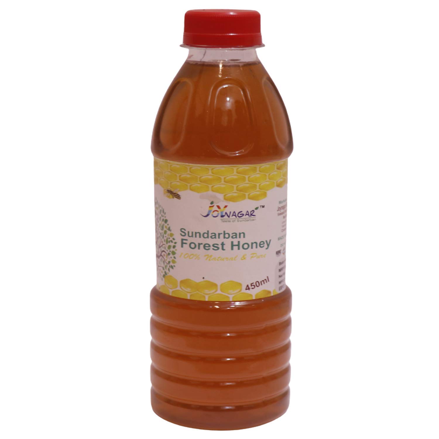 JOYNAGAR Pure Sundarban Forest Wild Natural Raw Honey 400g | Organic Unprocessed, Unfiltered, UnpasteurizedHoney | No Sugar Adulteration