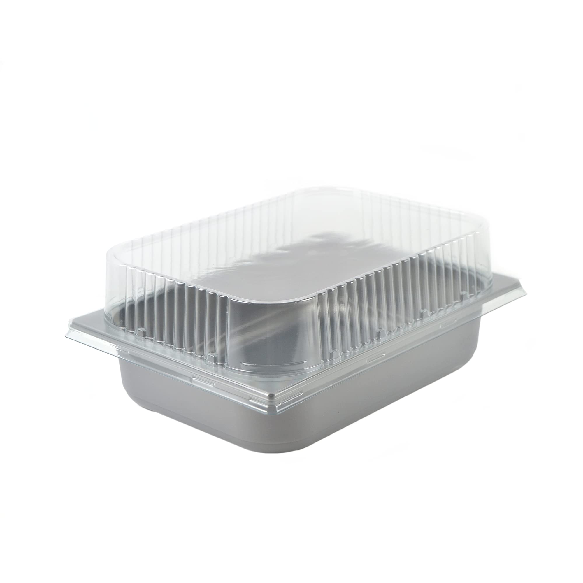 due esse s.n.c. di sabatini aldo & c. PZ 10 VASCHETTA CON COPERCHIO LT 6,5 LT PER GELATO GRIGIA VASCHETTA PER ASPORTO GELATI
