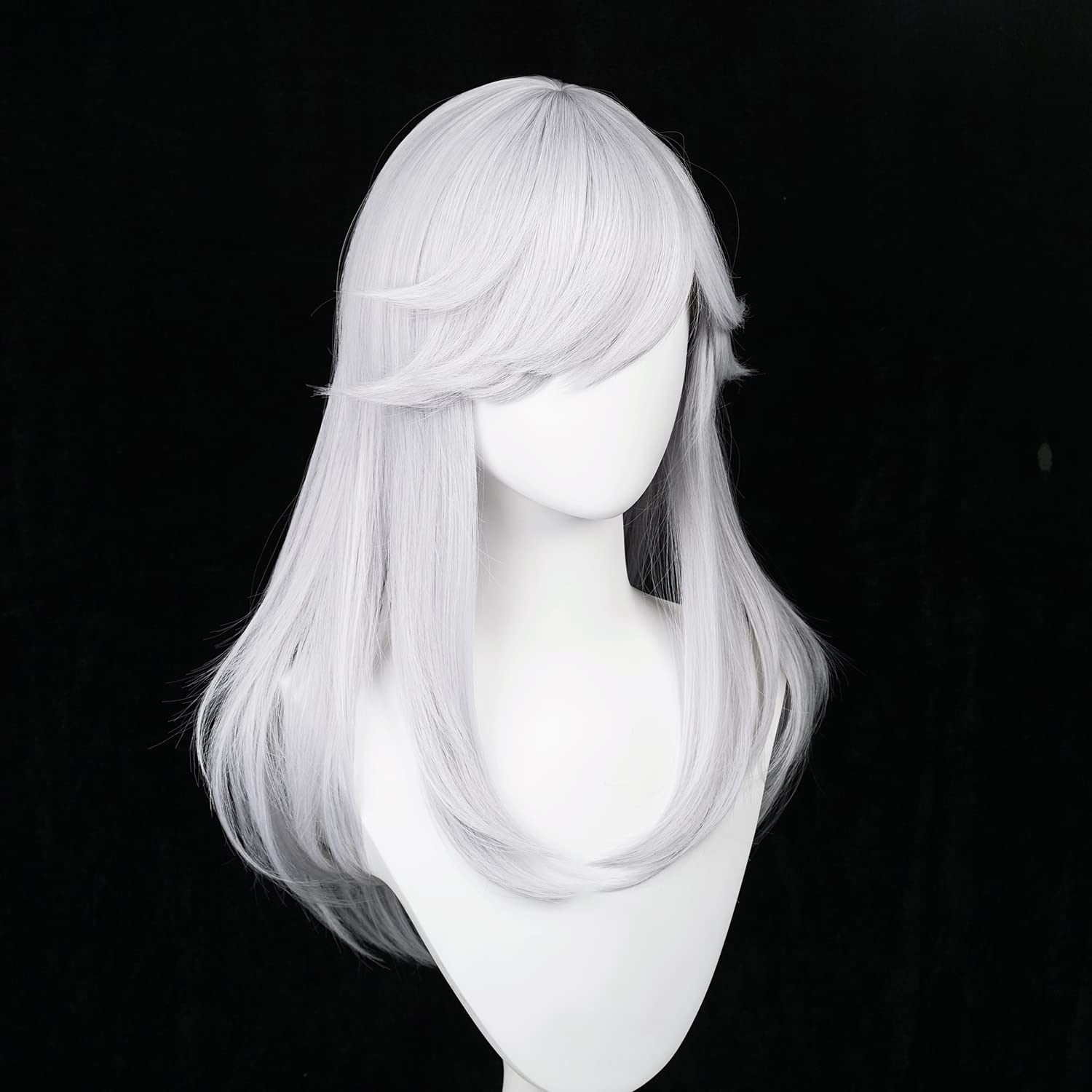 Alacos - Peluca rosa para cosplay de Yae Miko, pelucas de cosplay largas de anime para roles GI, pelucas de cabello largo rosa resistente al calor con una gorra gratis perfecta para fiesta de 3