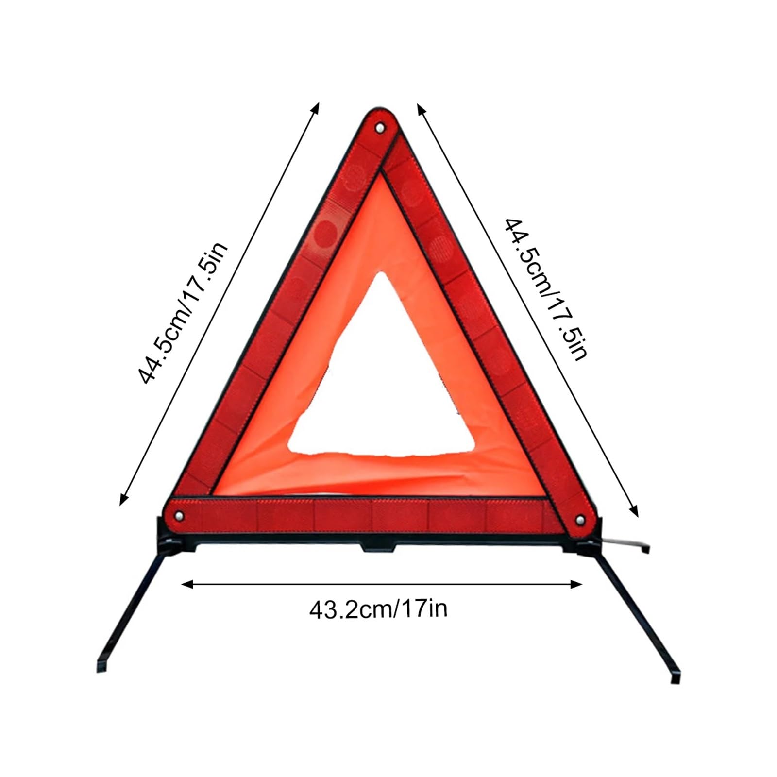 Triangolo di avvertenza Pannello in Caso di guasto Triangolo di Emergenza di Sicurezza Riflettente Segnali di avviso di Pericolo Stradale Pieghevole for Le emergenze in Auto