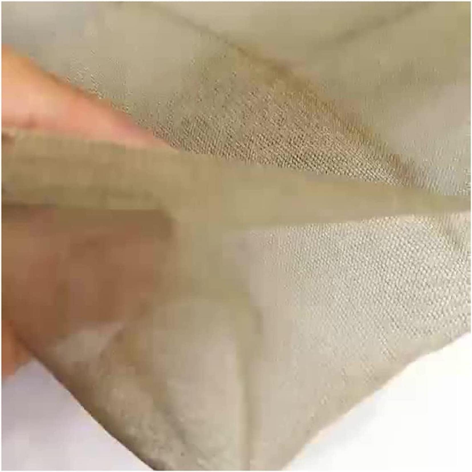Electromagnetic Wave Blocking Sheet 100% Silver Coated Mesh Net EMF, Wi-Fi, Smart Meter Radiation Protection Cloth, 1.5m Width Silver Coated Mesh Cloth Suit, Bed Canopy Electromagnetic Wave Shielding Fabric, Faraday Cage EMF Blocker EMP Protection EMI Insulating Mosquito Net, Special Fabric for Blocking, Electromagnetic Wave Prevention, Electromagnetic Wave Prevention, WIFI (Size: 1.5 x 7 m)
